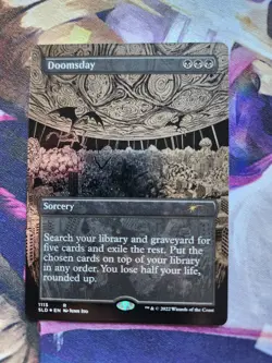 MTG Secret Lair - Junji Ito - Doomsday - English - Etched FOIL NM - Image 1