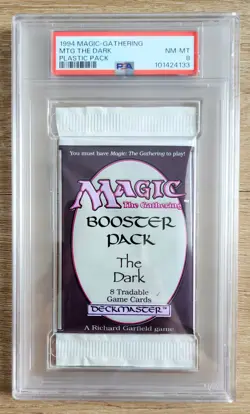 MTG - The Dark - Sealed Booster Pack - PSA 8. More MTG In My Store. - Image 1