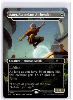 Aang, Ascendant Airbender - Serra Ascendant R Secret Lair Drop Se - Image 1