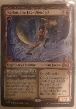Kellan, the Fae-Blooded (Showcase) Wilds of Eldraine Regular - Image 1