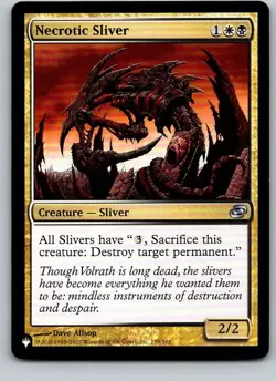 Necrotic Sliver - The List (Planar Chaos) - PLC-159 - Regular - NM - MTG - Image 1