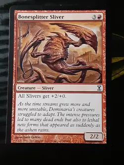 Bonesplitter Sliver , Time Spiral , LP , MTG , FREESHIPPING - Image 1