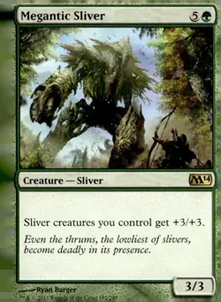 Magic 2014 (M14) #185 Megantic Sliver - Image 1