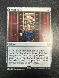 Magic the Gathering MTG Scroll Rack Commander Legends 337/361 Regular Rare NM JL - Image 1