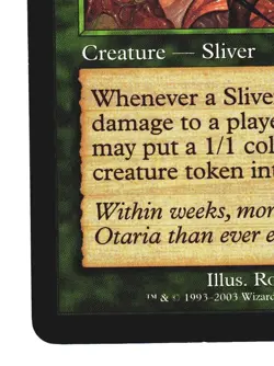 Magic The Gathering MTG - LEGIONS 2003 LGN - #120 Brood Sliver LP NM LOT4 - Image 4