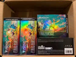 x4 Magic The Gathering Final Fantasy Chocobo Bundle Box LOT 4 IN HAND - Image 1