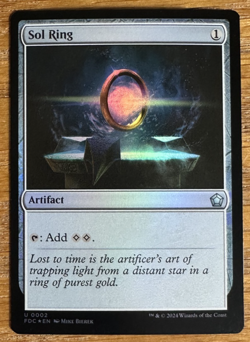 MTG Foundations, Sol Ring - Foil - Image 1