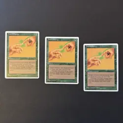 Instill Energy x3 NM+ NEVER PLAYED 4th Fourth 3x MTG VINTAGE FAST SHIPPING - Image 1