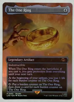 Magic the Gathering: The One Ring 0451 (Borderless Foil) Lord of the Rings - Image 1