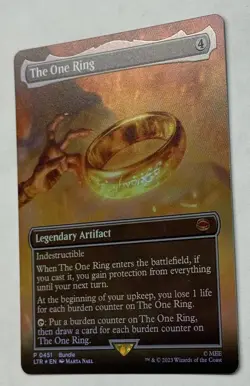 Magic the Gathering: The One Ring 0451 (Borderless Foil) Lord of the Rings - Image 2