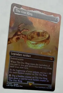 Magic the Gathering: The One Ring 0451 (Borderless Foil) Lord of the Rings - Image 3