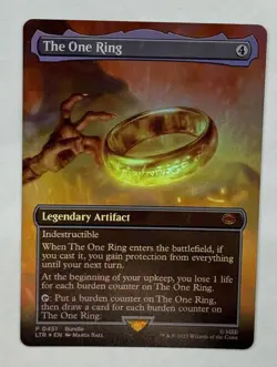 Magic the Gathering: The One Ring 0451 (Borderless Foil) Lord of the Rings - Image 4