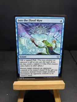 Into the Flood Maw Bloomburrow Instant Magic the Gathering U 52 Danny Schwartz - Image 1