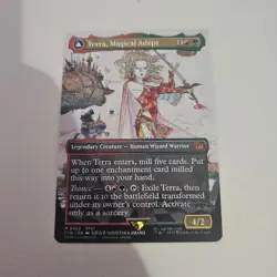 Terra, Magical Adept (Borderless) Final Fantasy Regular Magic The Gathering MTG - Image 1