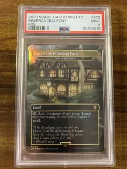 MTG✨INN OF THE PRANCING PONY (Pillar Of The Paruns) FOIL✨LTC PSA 9 Mythic RARE - Image 1