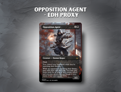 Opposition Agent - Custom Magic: The Gathering Card - Image 1