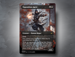 Opposition Agent - Custom Magic: The Gathering Card - Image 2