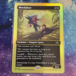 Bloodghast (FOIL) x1 - MTG Aetherdrift DFT #445 - Image 1