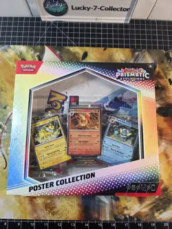 Pokemon TCG: Scarlet & Violet Prismatic Evolutions Poster Collection Box Sealed - Image 3