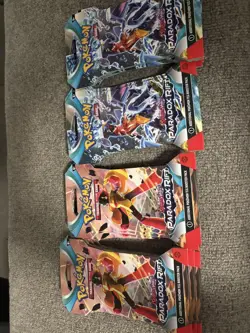 Pokemon TCG Scarlet and Violet Sleeved Paradox Rift Booster Pack Lot Of 18 820650853258 - Image 1