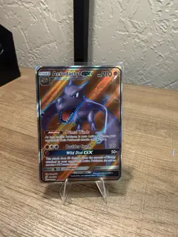 Aerodactyl GX (Full Art) 224/236 - SM Unified Minds - Holo - NM Pokemon Card - Image 1