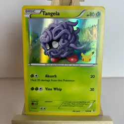 Tangela 8/83 Generations Stamped 20th Anniversary Holo Common Pokemon MP+ - Image 1