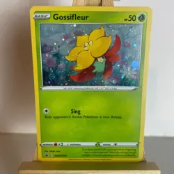 Gossifleur SWSH010 Sword & Shield Promo Holo Pokemon Light Play+ - Image 1