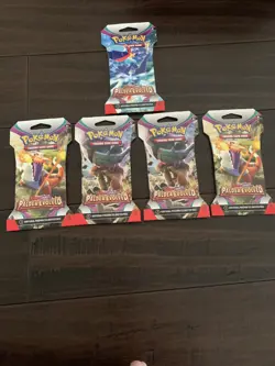 Pokemon Scarlet & Violet Paldea Evolved Sleeved Booster Packs Lot of 5! New! - Image 1