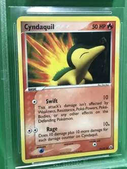 BGS 9 MINT Cyndaquil 2004 EX Hidden Legends 59/101 Reverse Holo Pokemon TCG - Image 4