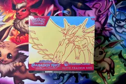 Paradox Rift Pokemon Center ETB Elite Trainer Box Roaring Moon Factory Sealed 820650854163 - Image 1