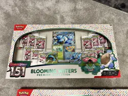 2x 151 Blooming Waters Pokemon Scarlet & Violet Premium Collection New & Sealed - Image 2