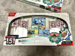 2x 151 Blooming Waters Pokemon Scarlet & Violet Premium Collection New & Sealed - Image 4