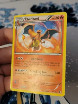 Pokemon TCG Boundaries Crossed Charizard Holo Rare Cosmos 20/149 DMG - Image 2