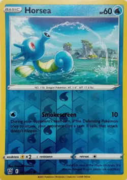 Horsea - 031/163 - Reverse Holo - Battle Styles - Pokemon TCG - Image 1