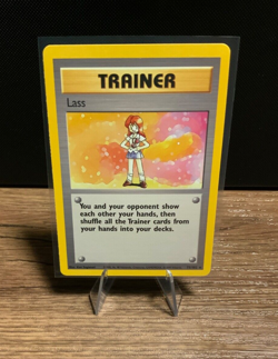 Pokemon Trainer Lass 75/102 WOTC Base Set *RARE* - Image 1