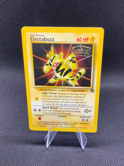 Pokemon Electabuzz #2 WoTC Black Star Promo *Rare/WB Gold Stamp* - Image 1