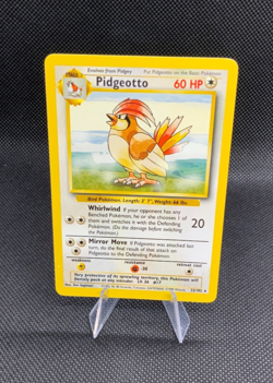 Pokemon Pidgeotto #22/102 -Base Set Unlimited Rare Card WOTC NM - Image 1