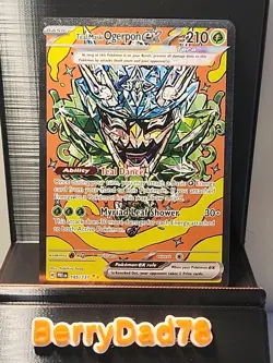 Teal Mask Ogerpon ex 145/131 Sv: Prismatic Evolutions Holo Pokemon TCG NM - Image 1