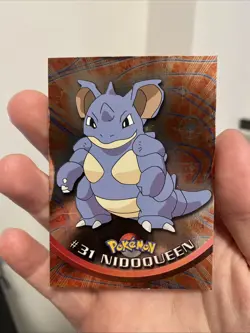 Nidoqueen #31 Holo Blue Label - Pokemon Topps TV Animation - Image 1
