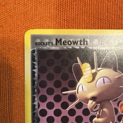 Pokemon TCG Rocket’s Meowth Team Rocket Returns 46/109 Regular Non Holo - NM - Image 3