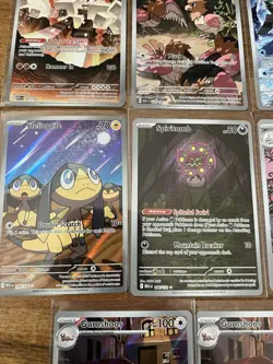 Pokemon TCG Mega Evolution Illustration Rare Lot (8) Gumshoos, Houndstone - Image 4