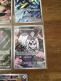 Pokemon TCG Mega Evolution Illustration Rare Lot (8) Gumshoos, Houndstone - Image 5
