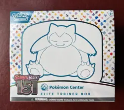 151 Pokemon Center ETB - Elite Trainer Box - Sealed With Acrylic Case - Image 3