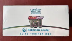 151 Pokemon Center ETB - Elite Trainer Box - Sealed With Acrylic Case - Image 5