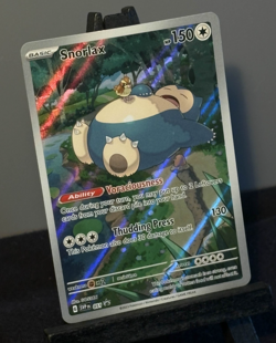 Pokemon TCG Snorlax 051- SVP Scarlet & Violet 151 Black Star Promo Full Art 2023 - Image 1