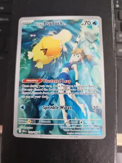 Misty's Psyduck 193/182 IR NM - Pokemon TCG Destined Rivals - Image 1