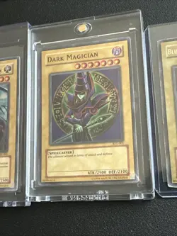 Yu-Gi-Oh! Blue-eyes White Dragon SDK-001, SKE-001, Dark Magician Holo Rare 1996 - Image 4
