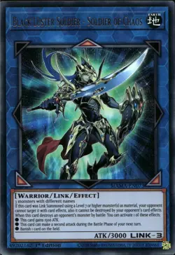 Black Luster Soldier - Soldier of Chaos 1st Ultra MAMA-EN073 Yu-Gi-Oh! - Image 1