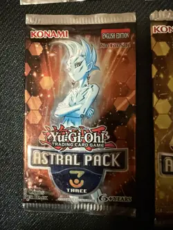 YuGiOh lot of 4 Astral Packs 3 and 6 - New/Sealed Rare English Edition *Read - Image 3