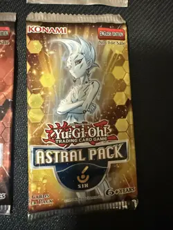 YuGiOh lot of 4 Astral Packs 3 and 6 - New/Sealed Rare English Edition *Read - Image 4